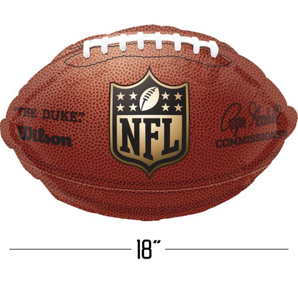 NFL Football Foil Balloon 18"