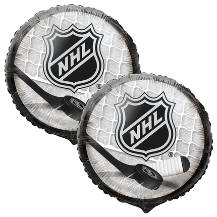 NHL™ Hockey Party Round Foil Balloon 18"