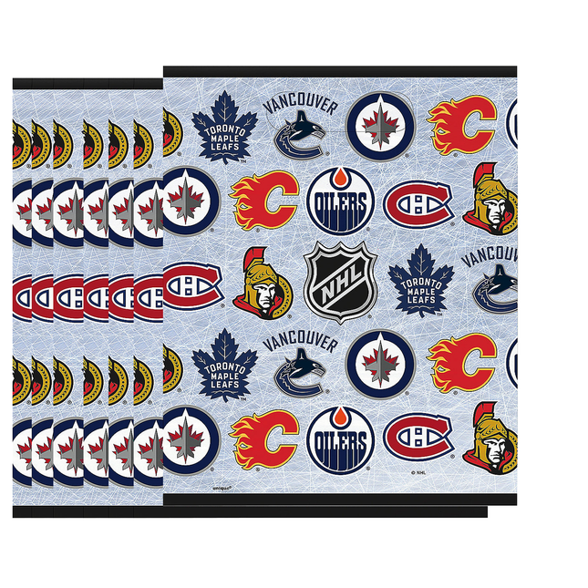 NHL™ Party Team Logo Plastic Bags 2