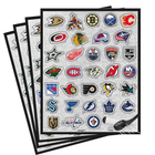 NHL™ Party Team Logo Stickers – 4 Sheets, 128 Stickers