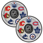 NHL™ Party Team Logo Paper Dinner Plates