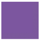 Neon Purple Solid Luncheon Paper Napkins, 20ct