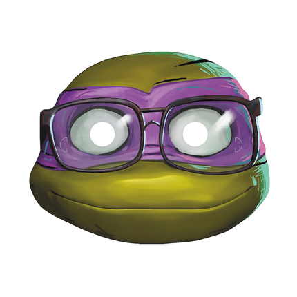 Ninja Turtles: Mutant Mayhem Party Paper Masks, 8 Ct