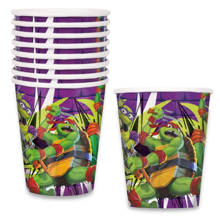Ninja Turtles Birthday Paper Cups 8 ct