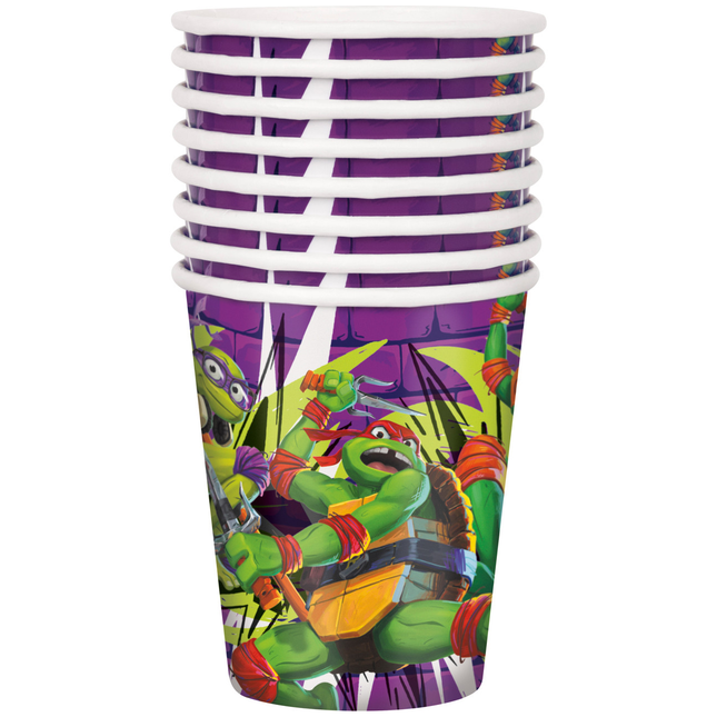Ninja Turtles Birthday Paper Cups 8 ct