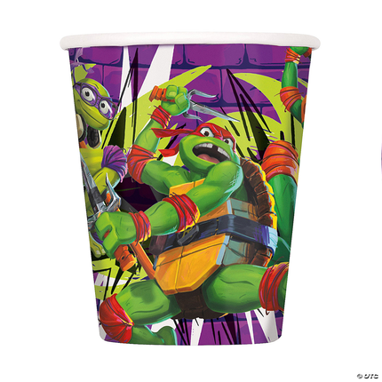 Ninja Turtles Birthday Paper Cups 8 ct