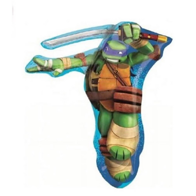 Ninja Turtles TMNT Leonardo Foil Jumbo Balloon 28" 