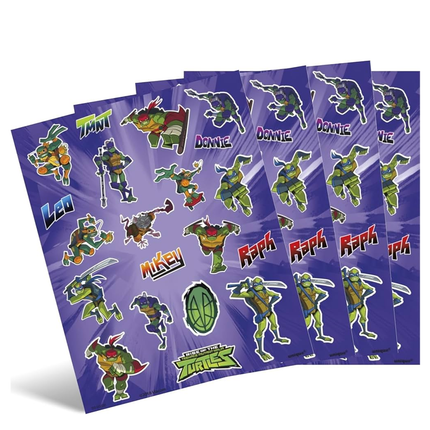 Ninja Turtles 4 Sticker Sheets 80 Stickers