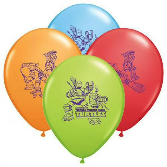 Ninja Turtles Latex Balloons 12 Inches