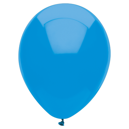 Ocean Blue Latex Balloons 12" 8 ct