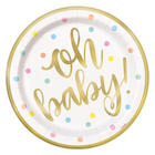 Oh Baby Gold Baby Shower Round 9