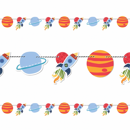Outer Space set component: Outer Space Cut Out Banner, 5 ft