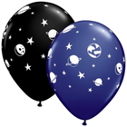 Outer Space Fun Latex Balloon 11″, 8 ct