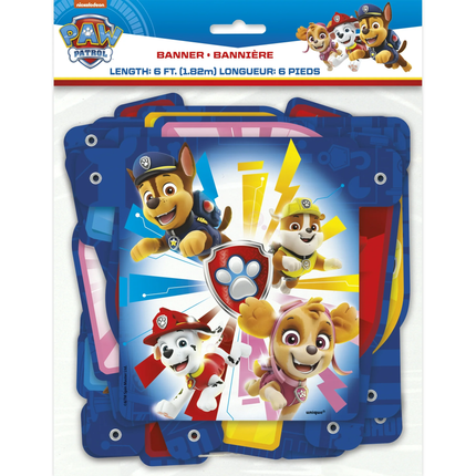 PAW Patrol Happy Birthday Banner, 6ft