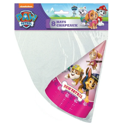 PAW Patrol Skye Party Hats 8ct