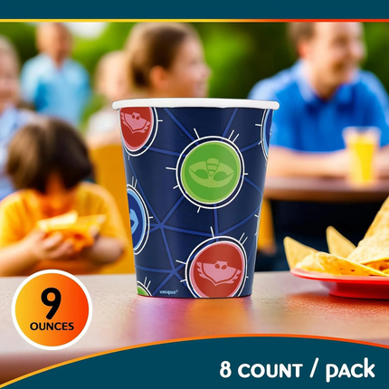 PJ Masks Birthday Cups 9oz 8 ct