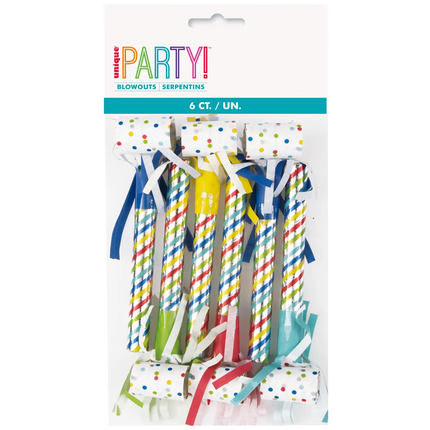 Party Blowouts, 6ct