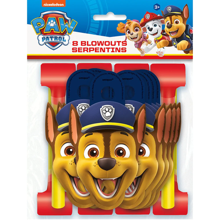 Paw Patrol Blowouts 8 ct