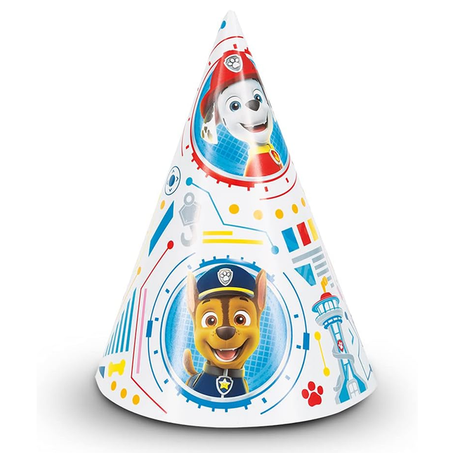 Paw Patrol Party Hat 8 ct