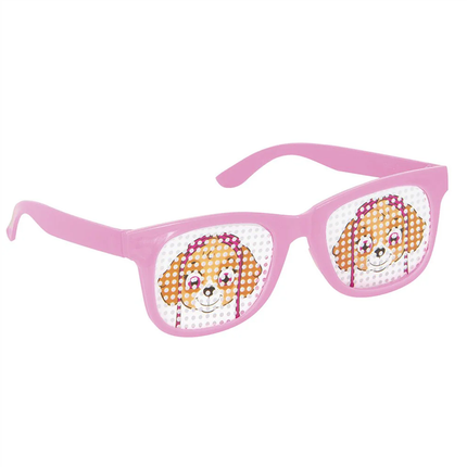 Paw Patrol Skye Pinhole Party Favor Glasses, 4 Count