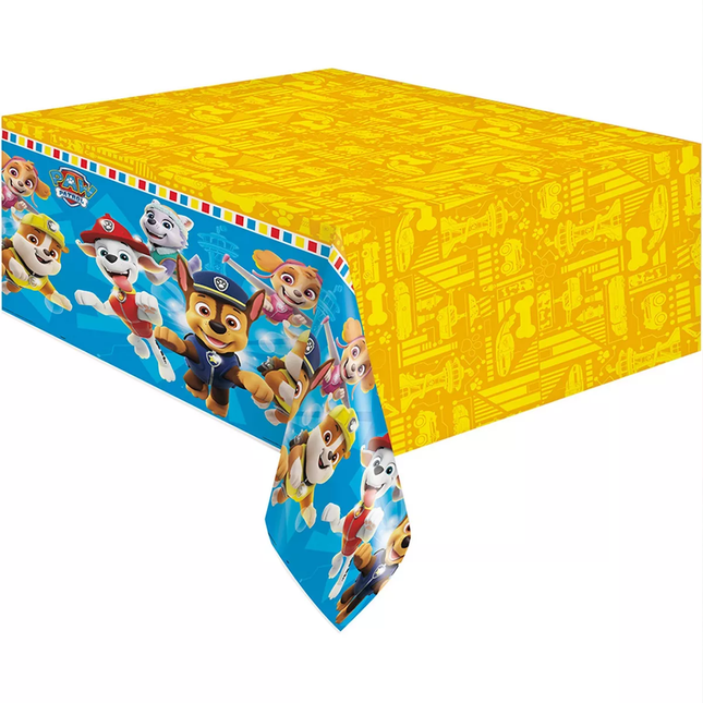 Paw Patrol Plastic Table Cover 54” x 84”