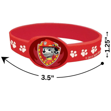 Paw Patrol Rubber Bracelets - 4 Pc