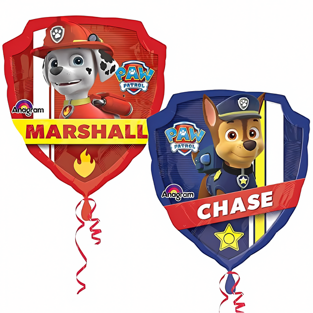 Paw Patrol Shield Foil Balloon 27", 1 ct