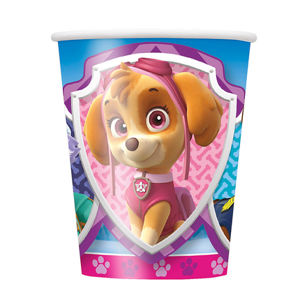 Paw Patrol Skye Pink Paper Cups – 8 Count
