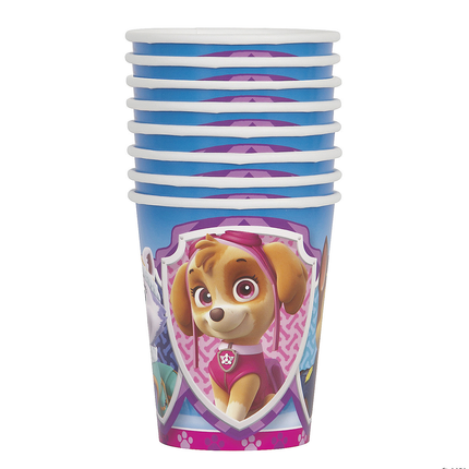 Paw Patrol Skye Pink Paper Cups – 8 Count