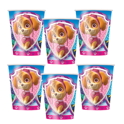 Paw Patrol Skye Pink Paper Cups – 8 Count