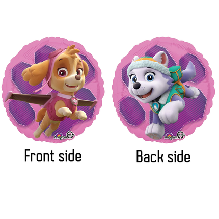Paw Patrol Skye & Everest Foil Balloon 18"