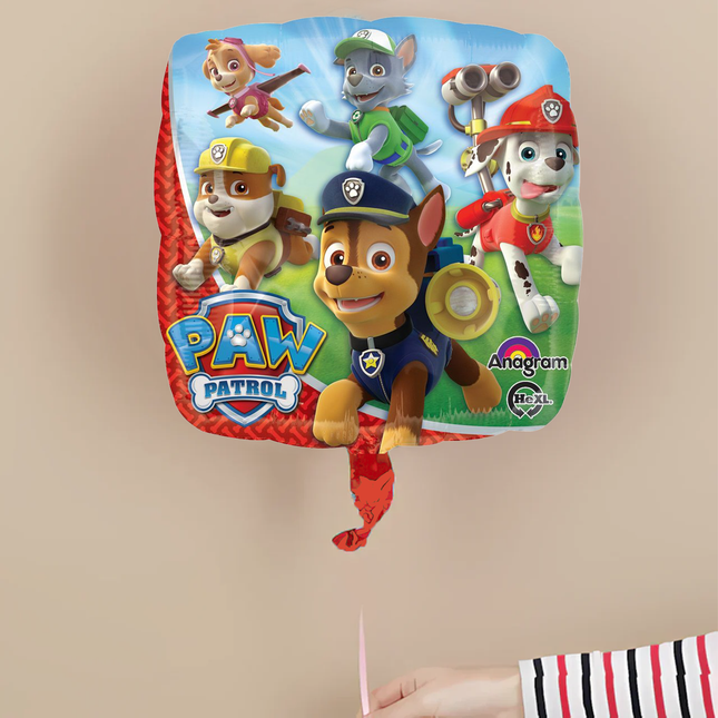Paw Patrol Square Foil Balloon 18"