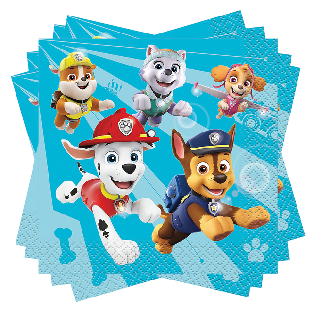 Paw Patrol Beverage Napkins, 16 Ct