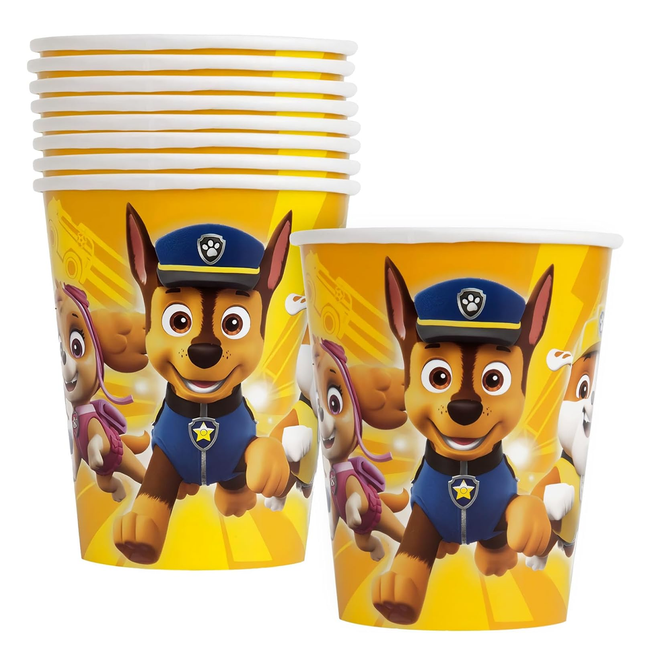 Paw Patrol Paper Cups 9 oz, 8 ct
