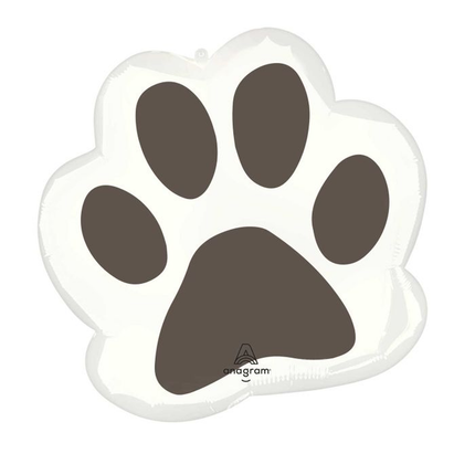 Pawsome Party Paw Foil Balloon 23"