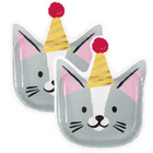Pawty Animals Cat-Shaped 10