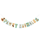 Pawty Animals Letter Banner, 9 ft