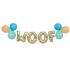 Pawty Animals Woof Latex & Foil Balloon Banner Kit