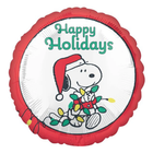 Peanuts Snoopy Happy Holidays Balloon 17″