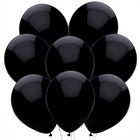 Pearl Black Latex Balloons 12