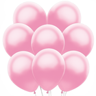 Pearl Pink Latex Balloons 12