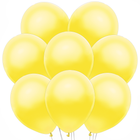 Pearl Yellow Latex Balloons 12