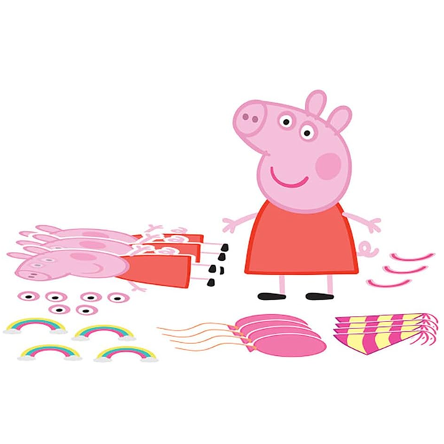 Peppa Pig Craft Kit – 28 Piece Activity Set for Kids