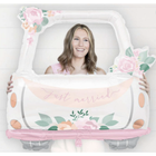 Pink Blooms Car Shaped 