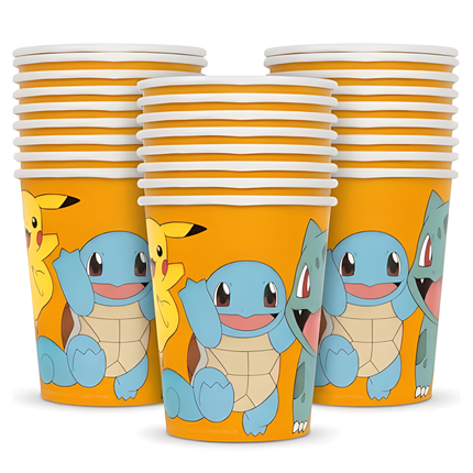 Pokemon Paper Cups 9 oz, 8ct