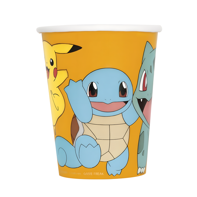 Pokemon Paper Cups 9 oz, 8ct