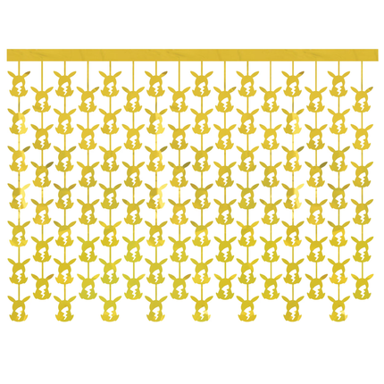 Pokémon Pikachu Scene Setter Photo Booth Backdrop, Gold, 48 x 60 in