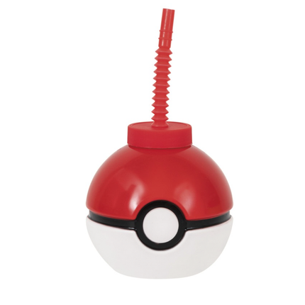 Pokémon Poké Ball Reusable Tumbler w/ Straw (21oz) | Cup