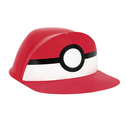 Pokémon Poké Ball Plastic Hat (1ct) | Party Hat Accessory