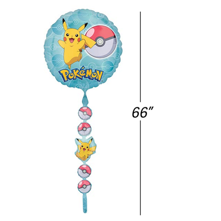 Pokemon Airwalker Foil Balloon 66"